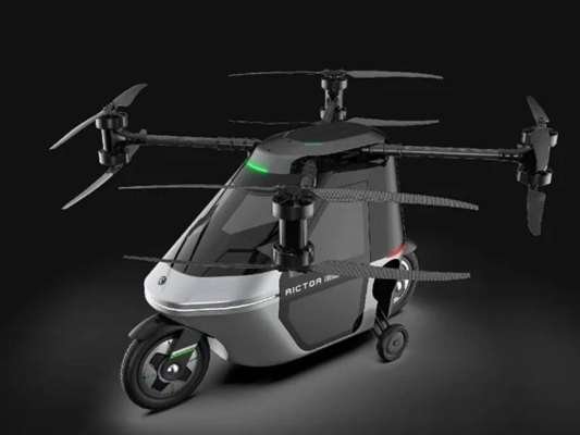 La moto voladora Rictor Skyrider X1: el futuro del transporte 1 moto voladora Rictor Skyrider X1