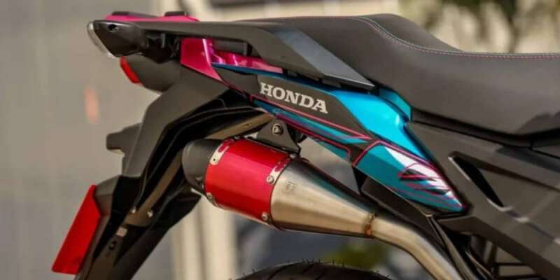¿Cuáles son las características de la Honda Bros 160 SM Cyber Punk 2025? 6 honda bros 160 sm cyber punk colin