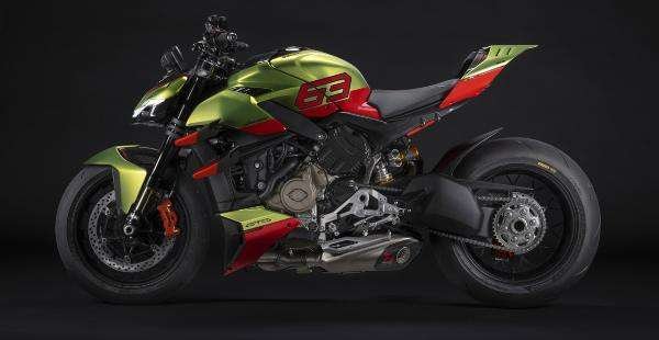 La moto de ducati y lamborghini