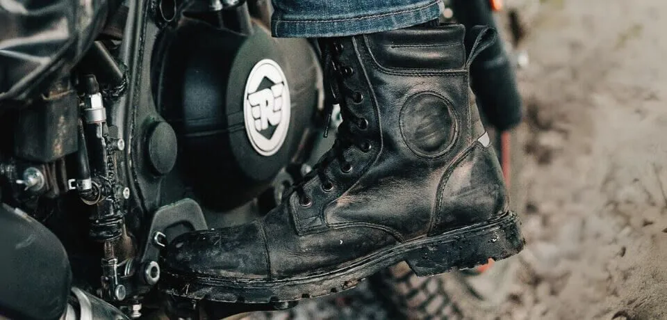 Botas para moto banner