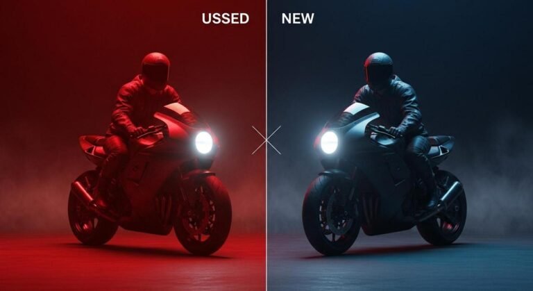 Motos usadas vs nuevas: guía clara para elegir sin arrepentirte