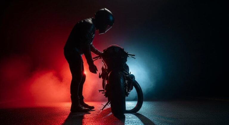 Qué hacer si se pincha una rueda en moto: guía práctica