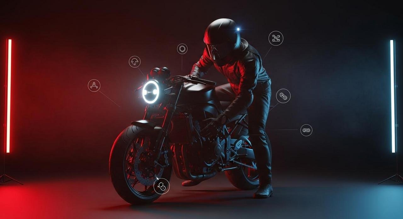 Cinco chequeos rápidos para prevenir accidentes en moto