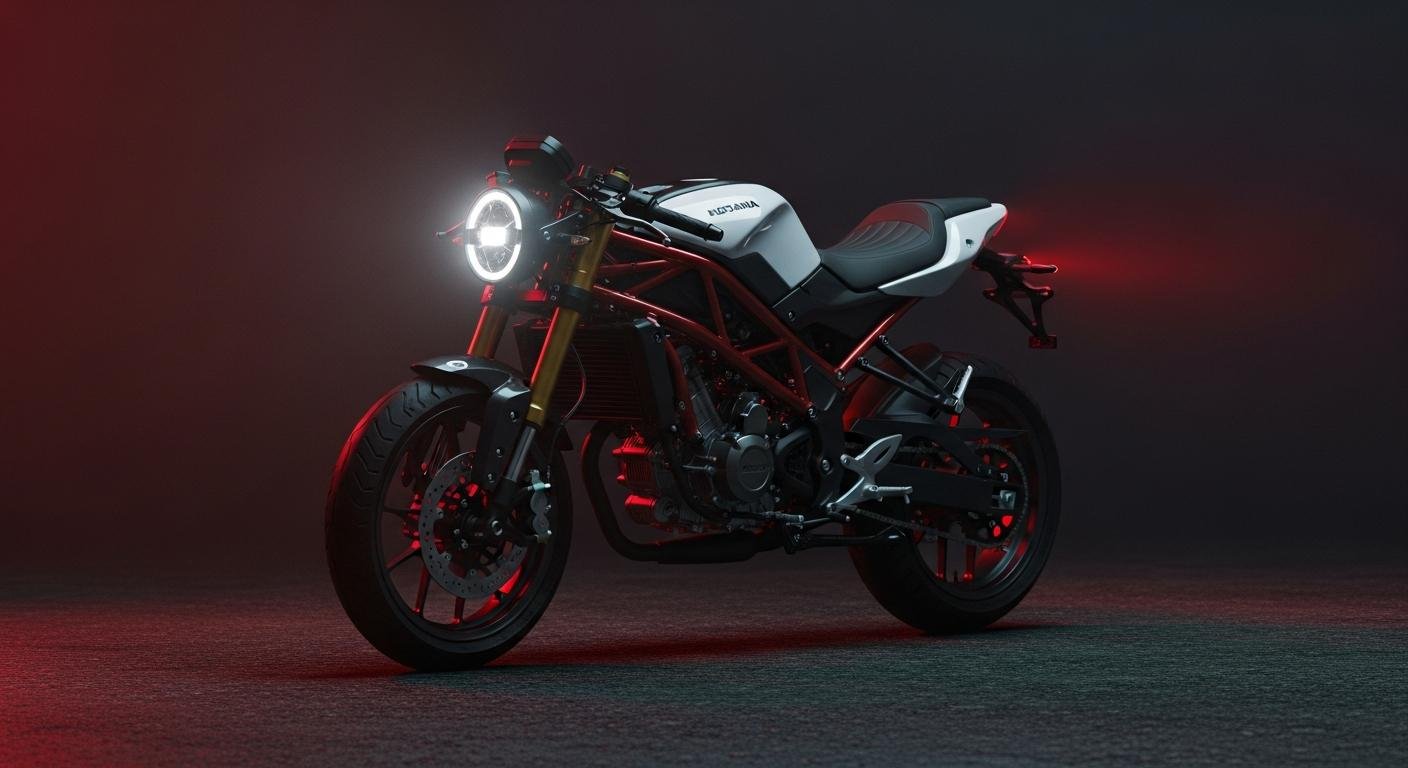 Morbidelli NR125X: autonomía casi 800 km y look neo retro