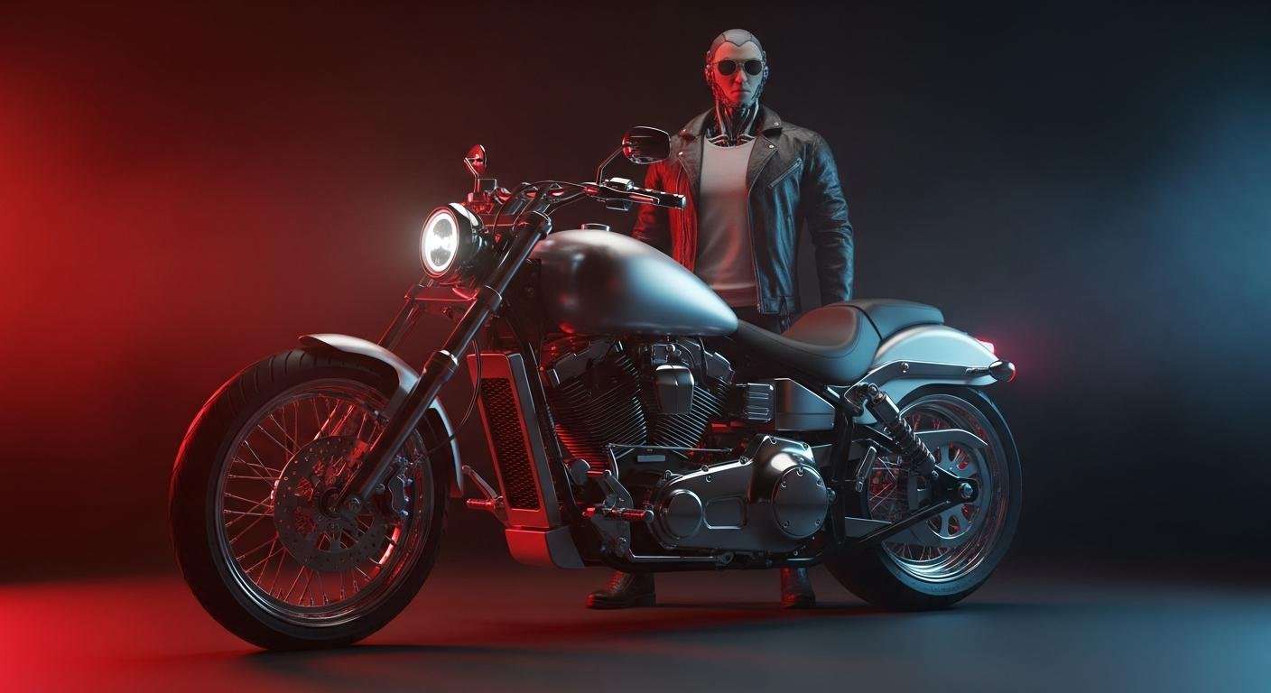 Moto de Terminator 2: modelo exacto y si se vende