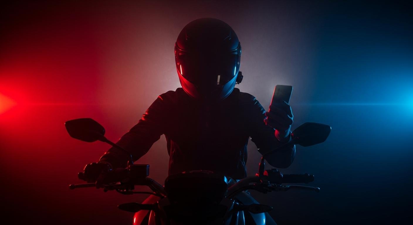 Celular en moto: qué dice la ley y cuánto es la multa