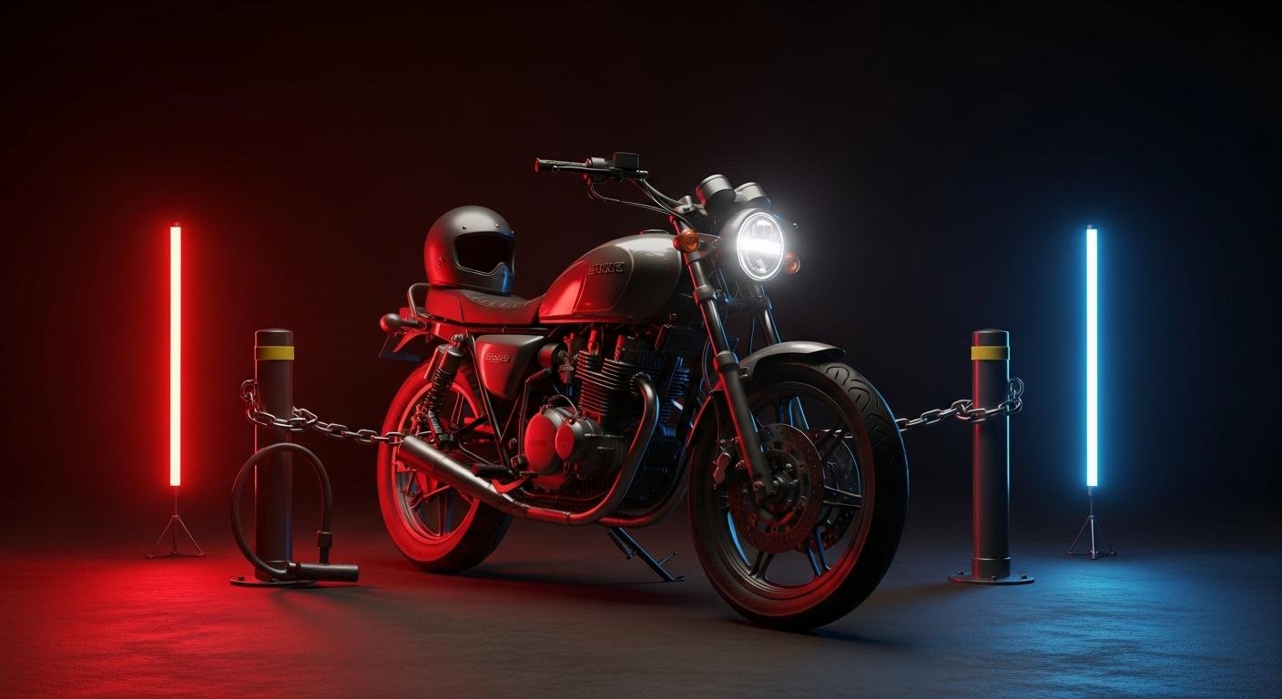 Cómo asegurar tu moto en la calle en 60 segundos