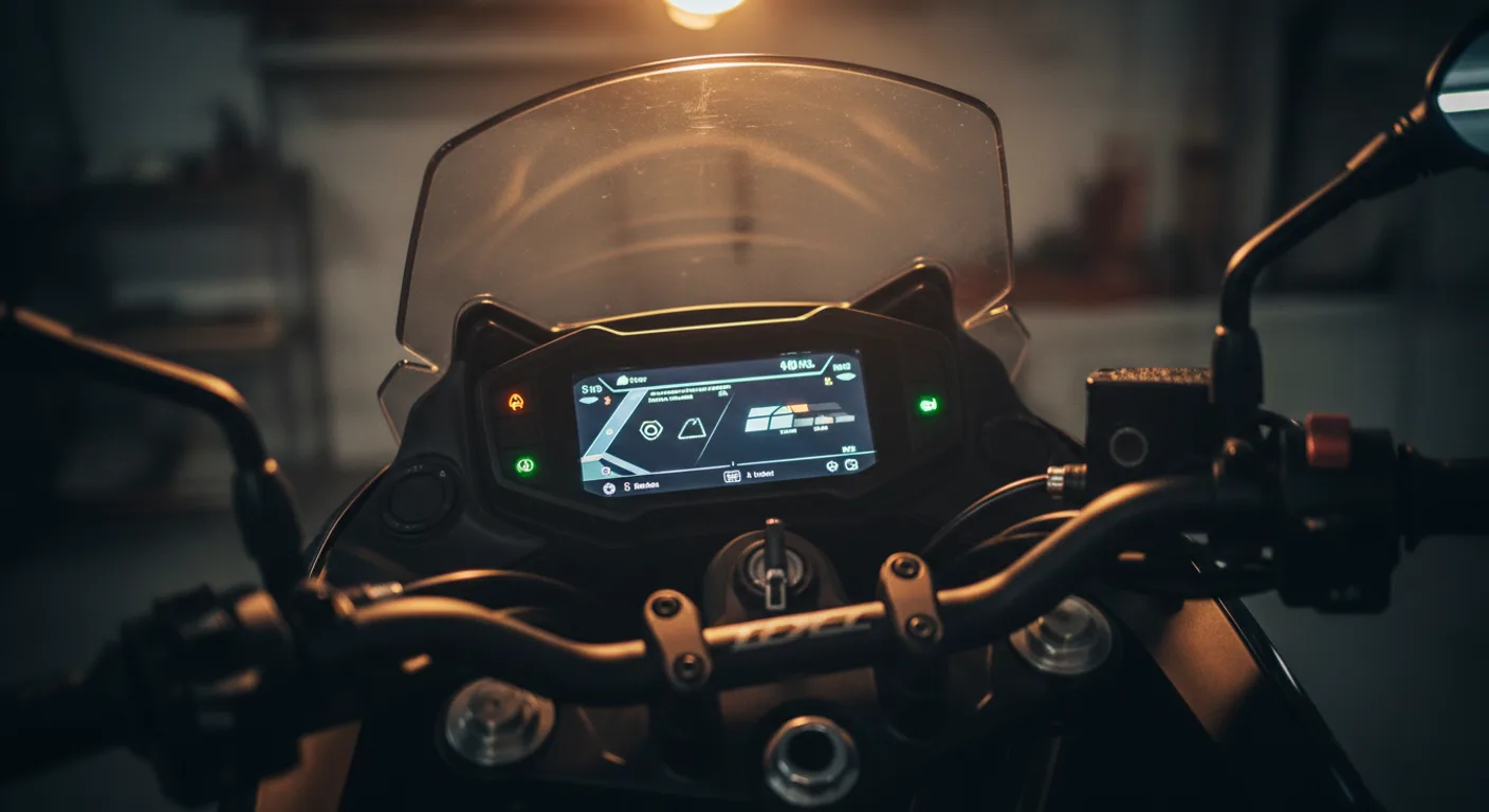Tablero digital con bluetooth y navegación de bajaj dominar 400 ug2 en detalle
